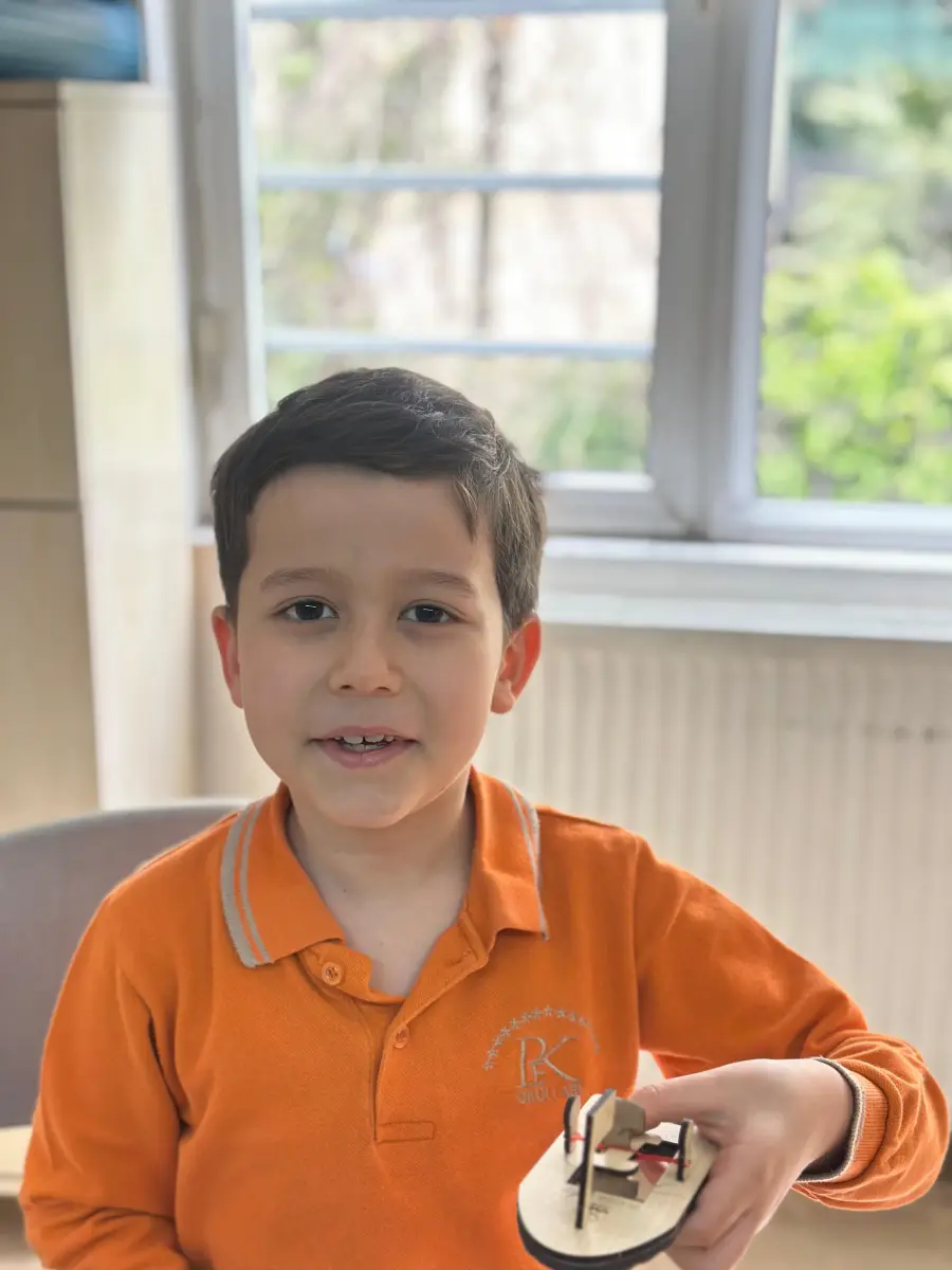 Maker dersimizden Mekanik Gemi Maker Projesi 4