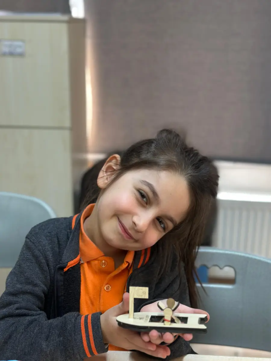 Maker dersimizden Mekanik Gemi Maker Projesi 2